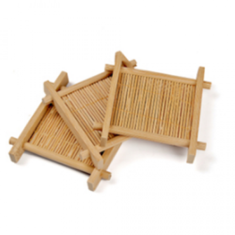  Bamboo cup coaster